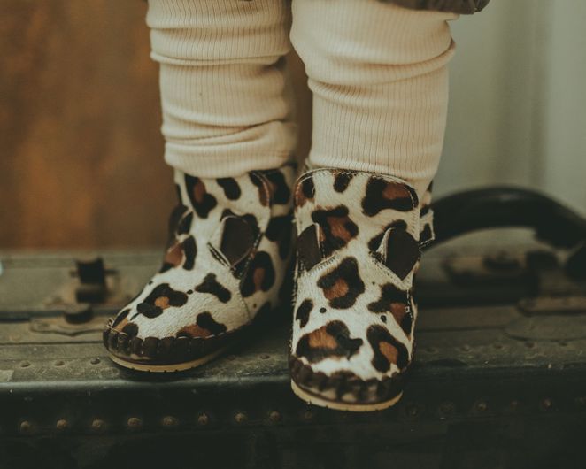 Mini boots Kapi giaguaro