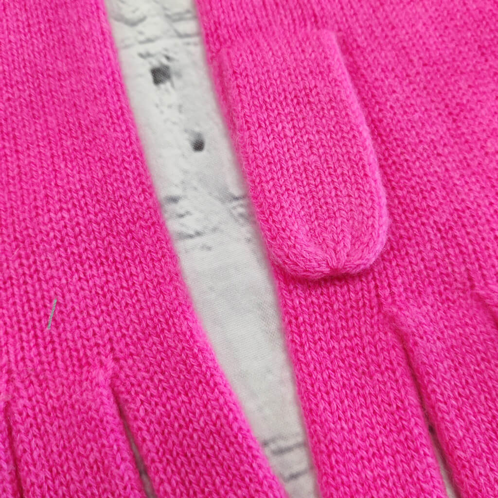 Guanti Joe rosa fluo