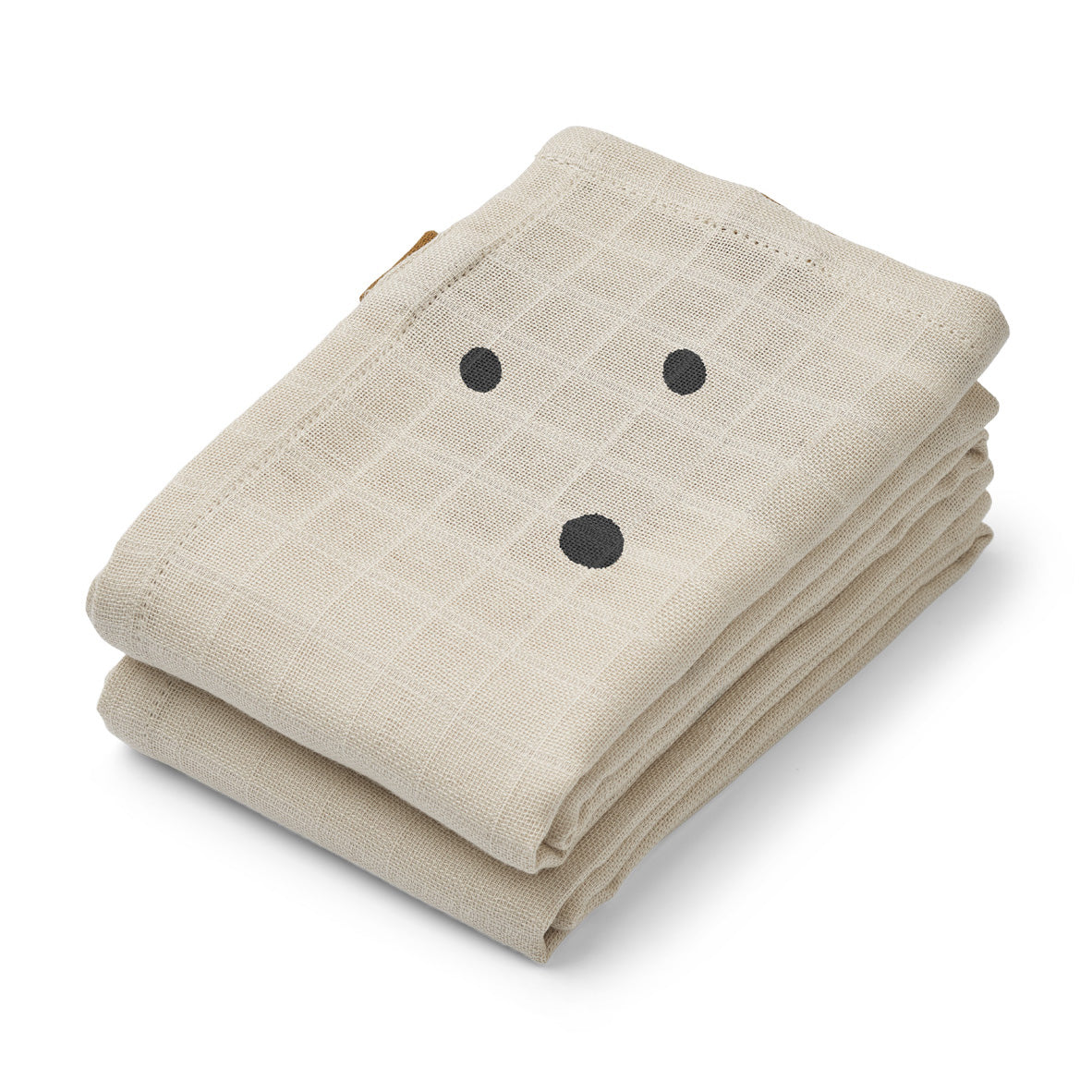 Set panni mussola Hannah cane sabbia