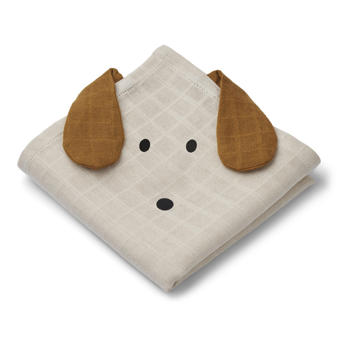 Set panni mussola Hannah cane sabbia
