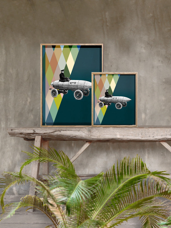 Quadro decorativo 20x25 Checker Silverbullit