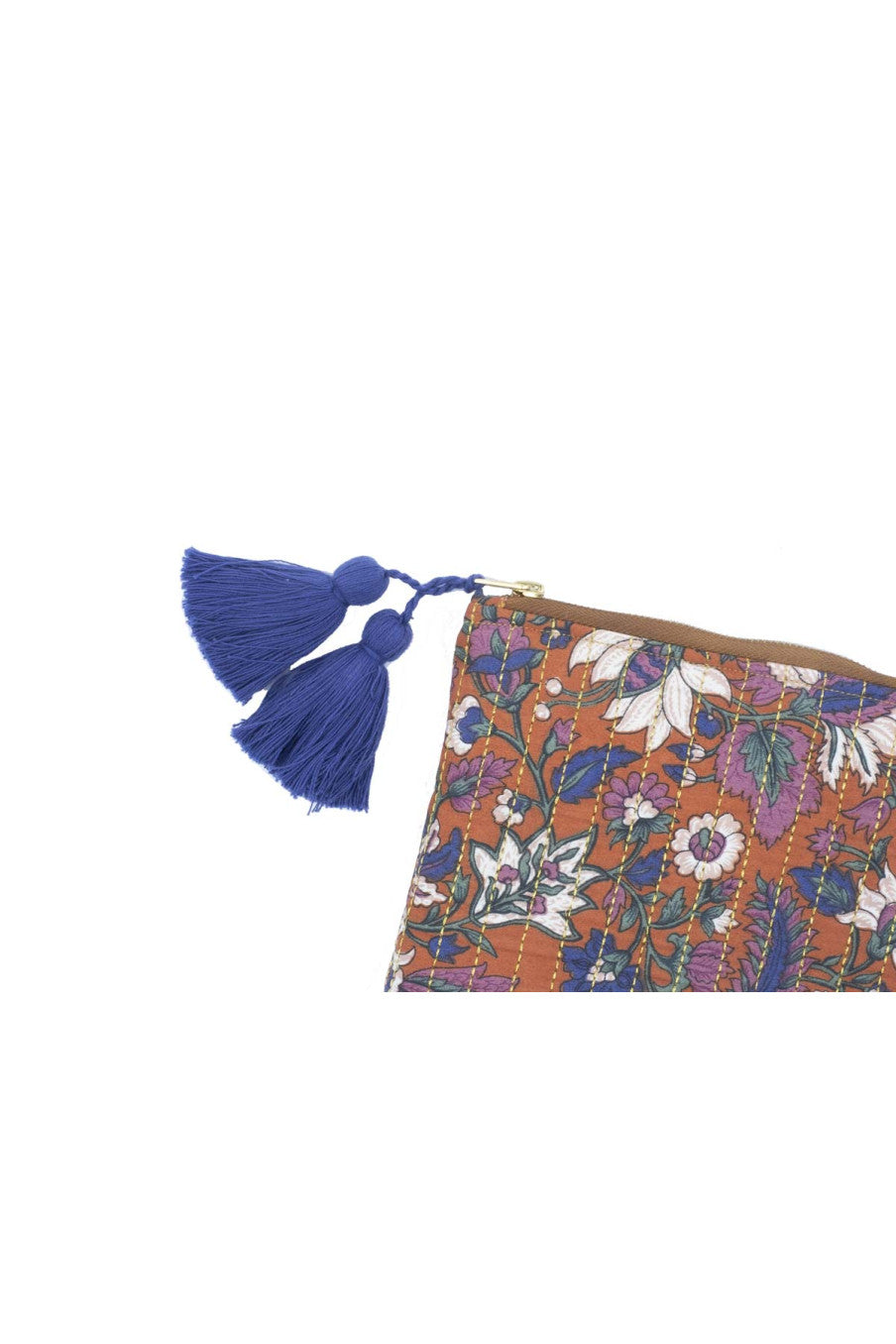 Pochette Domina fox flowers guedra