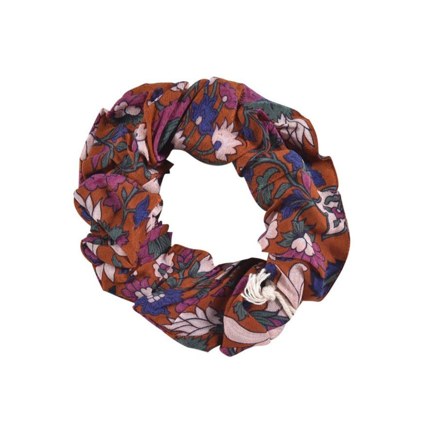 Scrunchie Khaalia fox flowers guedra